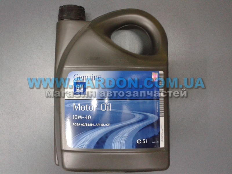 1942046 - ����� 10W40 (5L) GENERAL MOTORS